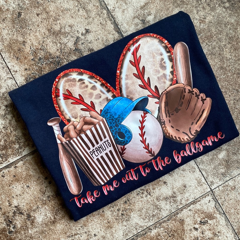Short sleeve baseball tee